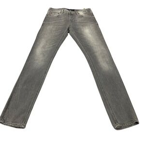 Scotch & Soda Amsterdams Blauw Skim Slim Fit Grey Jeans Mens 29x32